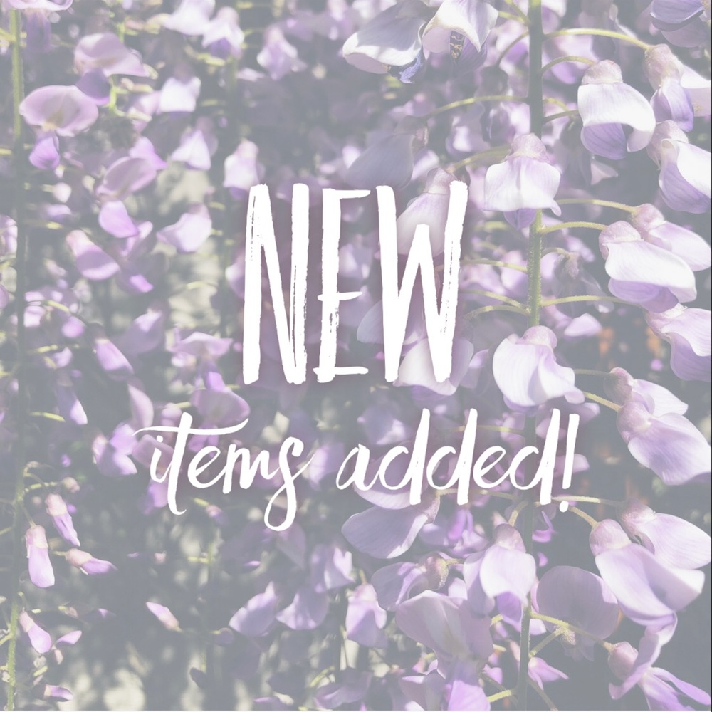 New items added!